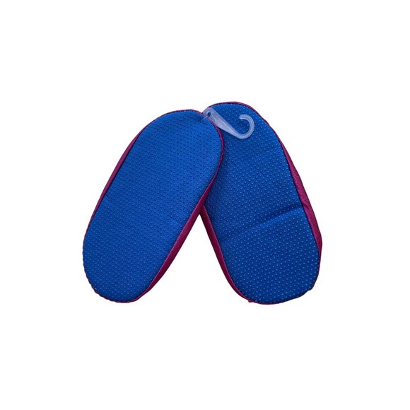 Disney Frozen Anna Slipper Socks With Bow & Character Design - Size 2/3 T - Picture 3 of 4